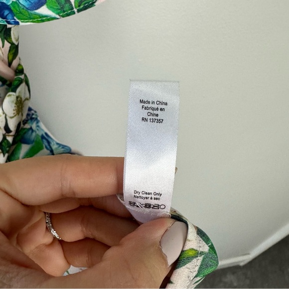 Marissa Webb Perryn Silk One Shoulder Floral Dress - Picture 10 of 10